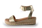 Ayana Espadrilles in maat 40 Goud | 10% extra korting, Overige kleuren, Verzenden, Zo goed als nieuw, Ayana