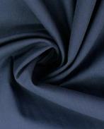 Poplin Katoen Marine Extra Breed (280 cm), Hobby en Vrije tijd, Stoffen en Lappen, Nieuw, Blauw