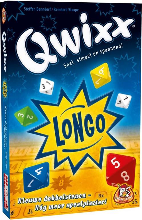 Qwixx - Longo | White Goblin Games - Dobbelspellen, Hobby en Vrije tijd, Gezelschapsspellen | Bordspellen, Nieuw, Verzenden