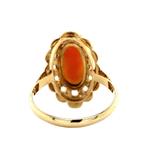 Gouden ring met camee 14 krt, Ophalen of Verzenden, Nieuw