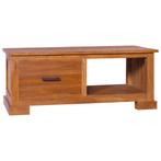 vidaXL Tv-meubel 90x50x37 cm massief teakhout, Huis en Inrichting, Verzenden, Nieuw, 50 tot 100 cm, Minder dan 100 cm