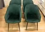 VOORRAAD - Nancy Eetkamerstoel - Olijf / Groen, Huis en Inrichting, Stoelen, Nieuw, Overige kleuren, Stof, Vijf, Zes of meer stoelen