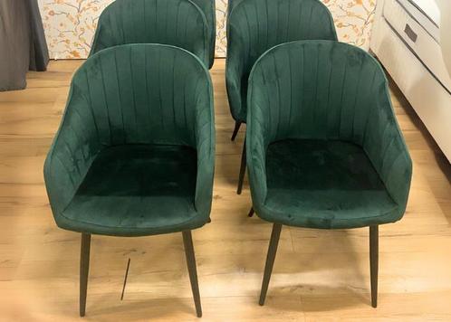 €69 per/stuk  NIEUW  - Nancy Eetkamerstoel - Olijf / Groen, Huis en Inrichting, Stoelen, Vijf, Zes of meer stoelen, Overige kleuren