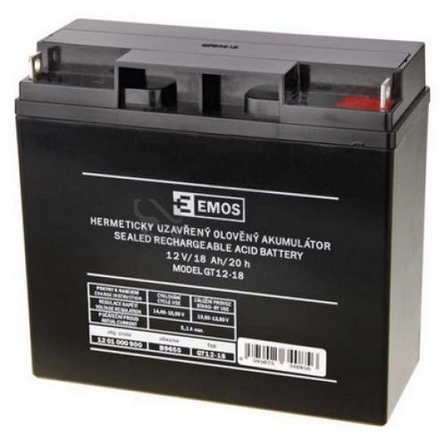 Emos B9655 12V 18Ah lood accu, Doe-het-zelf en Verbouw, Overige Doe-het-zelf en Verbouw, Verzenden