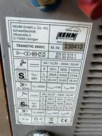 Rehm Transtig 260 DC Analoog TIG lasmachine lasapparaat, Ophalen, Gebruikt, 150 tot 250 ampère, Tig