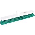 Jantex - zachte hygi&amp;#235;nische bezem - 45cm - groen -, Verzenden