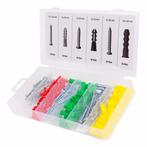 Benson Complete schroeven- en plugset - 165-delig - verzi..., Ophalen of Verzenden, Nieuw