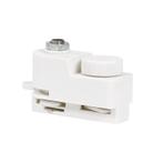1-fase rail | Pendeladapter wit, Huis en Inrichting, Lampen | Plafondlampen, Verzenden, Nieuw