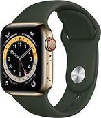Apple Watch Series 6 40 mm kast van goud roestvrij staal met, Verzenden, Gebruikt
