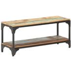 vidaXL Salontafel 90x30x40 cm massief gerecycled hout, Huis en Inrichting, Tafels | Salontafels, Minder dan 50 cm, 50 tot 100 cm