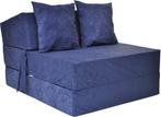 Logeermatras Navy Blue  - opvouwbaar matras - 200x70x15 c..., Ophalen of Verzenden, Nieuw