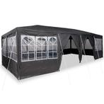 Feesttent met 12 zijwanden Antraciet 8x4 m PE (Overige), Verzenden, Nieuw