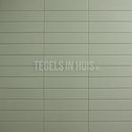 Wandtegel costa nova groen tansy mat 5x20 ideaal voor, Nieuw, Ophalen of Verzenden, 10 m² of meer, Wandtegels