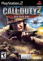 Call of Duty 2 Big Red One (PS2 Games), Spelcomputers en Games, Games | Sony PlayStation 2, Ophalen of Verzenden, Zo goed als nieuw