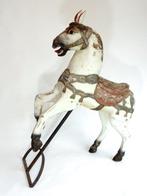 Carousel Kermis Paard - Eik - Begin 20e eeuw, Antiek en Kunst