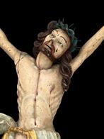 sculptuur, Hispani-Filipino Christus / koloniaal - 19e eeuw, Antiek en Kunst