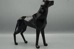 Beeldje - Black dog - Polyresin