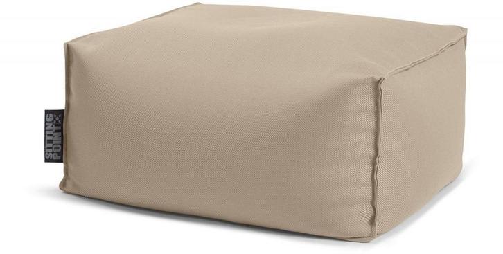 Poef Roll Korfu - Taupe, Huis en Inrichting, Banken | Voetenbanken en Poefen, Verzenden