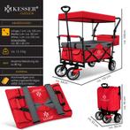 KESSER® Bolderkar - Opvouwbaar - Bolderwagen - Rood, Verzenden, Nieuw