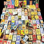 Luciferdoos (130) - Lot met +130 Portugese matchcases met de, Antiek en Kunst