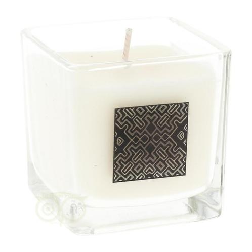 Geurkaars Koolzaadwas Eco Palo Santo in glas, Huis en Inrichting, Woonaccessoires | Kandelaars en Kaarsen, Nieuw, Verzenden