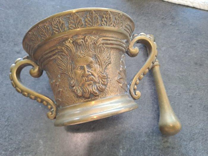 Vijzel (2) - Brons, Antiek en Kunst, Antiek | Overige Antiek