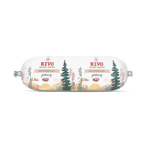 12x Kivo Gestoomde Lam 600 gr, Dieren en Toebehoren, Dierenvoeding, Verzenden