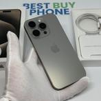 iPhone 15 Pro 256GB naturel /krasvrij /89% batt /garantie, 256 GB, Ophalen of Verzenden, Zo goed als nieuw, Zonder simlock
