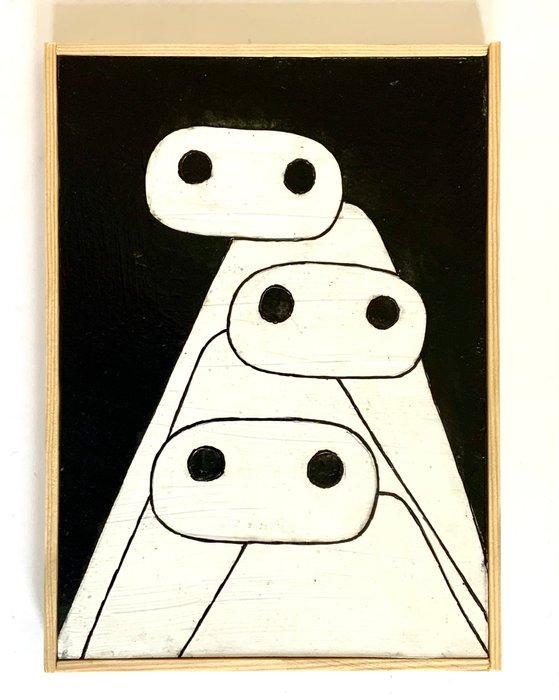 Paulus Noomen - Together, Antiek en Kunst, Kunst | Schilderijen | Modern