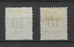 Suriname 1911 - Hulpuitgifte Port - NVPH P15/P16 type III, Postzegels en Munten, Postzegels | Nederland, Gestempeld
