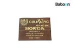 Instructie Boek Honda GL 1100 Goldwing (GL1100) Interstate, Gebruikt