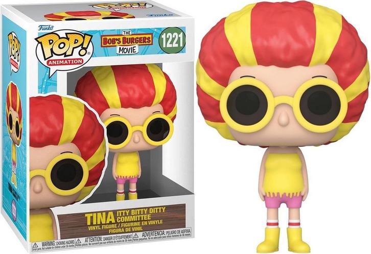 Funko POP! Animation Bobs Burgers-Tina Itty Bitty Ditty, Verzamelen, Poppetjes en Figuurtjes, Nieuw, Ophalen of Verzenden