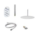 Sani Royal Inbouw Regendouche Chroom messing Rond, Doe-het-zelf en Verbouw, Sanitair, Nieuw