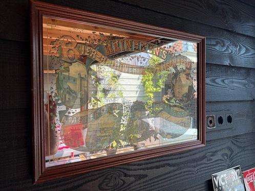 Heineken - Reclamebord - Hout, Antiek en Kunst, Antiek | Wandborden en Tegels