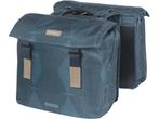 Basil Elegance - Dubbele Fietstas - 40-49L - Waterafstotend, Fietsen en Brommers, Verzenden, Zo goed als nieuw, Basil