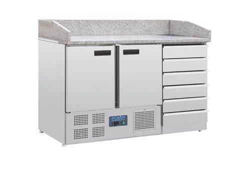 Polar Pizza Werkbank | Marmeren Blad en Deeglades | 257L, Zakelijke goederen, Horeca | Keukenapparatuur, Verzenden