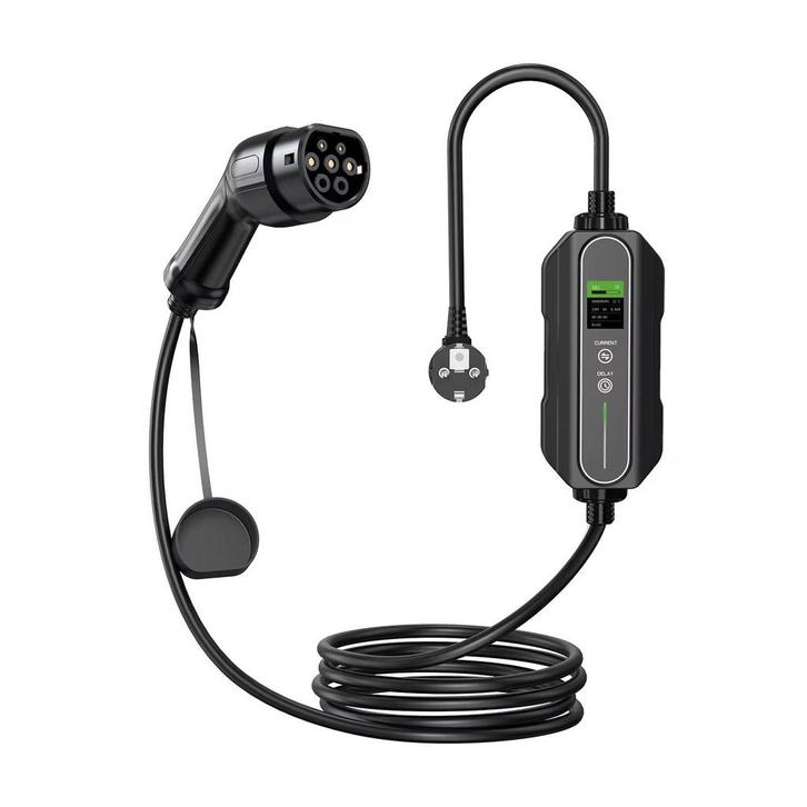 Bar2Charge Mode 2 Mobiele EV Lader 3,7kW Type 2 6 tot 16A, Auto diversen, Laadpalen, Verzenden