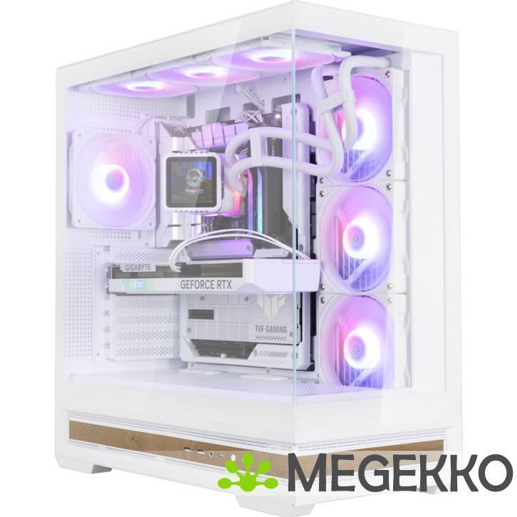 Zalman P40 NAMU WHITE Midi Tower Wit, Computers en Software, Computerbehuizingen, Nieuw, Verzenden