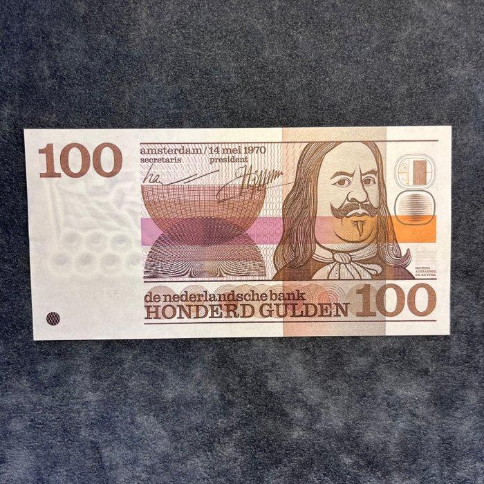 Nederland. - 100 Gulden - 1970 - Pick 93 (Zonder, Postzegels en Munten, Bankbiljetten | Europa | Niet-Eurobiljetten