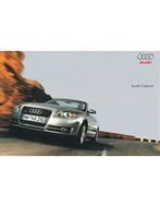 2007 AUDI A4 CABRIOLET BROCHURE SPAANS, Nieuw, Audi, Author