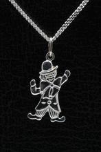 Zilveren Clown ketting hanger, Verzenden, Nieuw