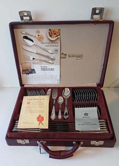 sbs - Bestekset - sBs - RVR . - sBs 70 delige bestek set, Antiek en Kunst, Antiek | Keukenbenodigdheden