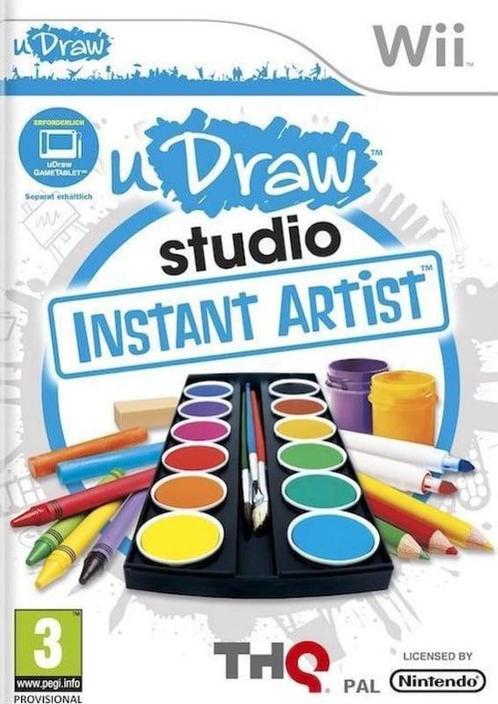 uDraw Studio Instant Artist (Wii Games) (Nintendo Wii), Spelcomputers en Games, Games | Nintendo Wii, Zo goed als nieuw, Ophalen of Verzenden