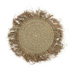 zeegras placemat rafels 47cm*, Huis en Inrichting, Woonaccessoires | Overige, Verzenden, Nieuw
