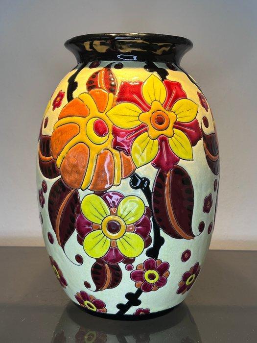 Keramis, Keramis Boch, Boch Frères - Charles Catteau - Vaas, Antiek en Kunst, Antiek | Glas en Kristal