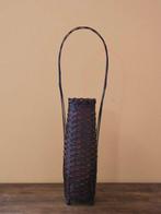 Mand - Handgeweven bamboe hangende bloemenmand - Bamboe -