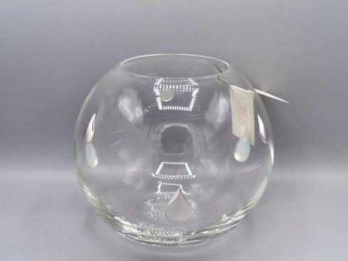 PG-MIANI Argenteria - Vaas - .925 zilver, en geblazen glas -, Antiek en Kunst, Antiek | Goud en Zilver