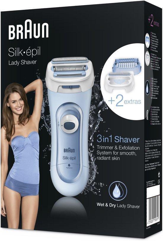 Braun Silk-epil Lady Shaver 5-160 3in1 &amp; Droog Lady, Sieraden, Tassen en Uiterlijk, Uiterlijk | Lichaamsverzorging, Verzenden