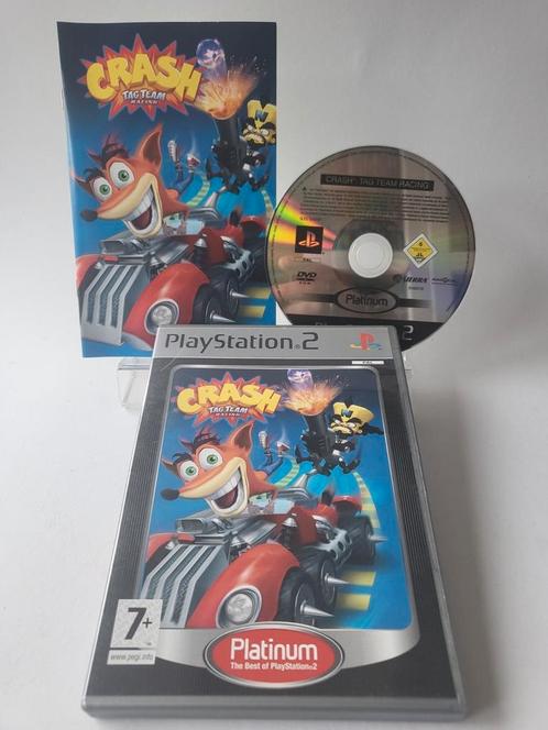 Crash Tag Team Racing Platinum Playstation 2, Spelcomputers en Games, Games | Sony PlayStation 2, Ophalen of Verzenden