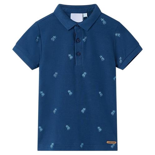vidaXL Kinderpoloshirt 92 donkerblauw, Kinderen en Baby's, Kinderkleding | Overige, Nieuw, Verzenden